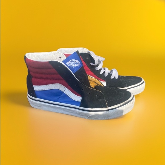 Vans Other - Vans Multicolor High-Top Sneakers, Kids Size 2